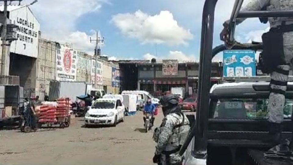 Incendio en Central de Abastos