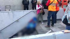 Un hombre muere por un infarto en las escaleras para ingresar a la estación Bellas Artes