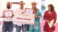 Destina Evelyn Salgado más de 43 mdp de inversión en apoyos al campo y entrega 3 mil toneladas de maíz a productores de masa y tortilla