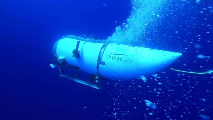 Submarino Titán: el mapa que mostraría cómo fue el trágico final del sumergible en el fondo del mar