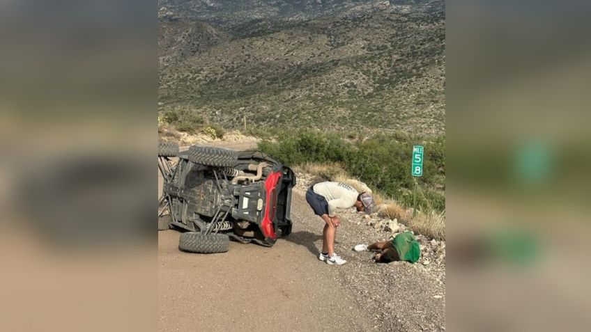 Exparticipante mexicana de Miss Universo sufre aparatoso accidente en motocicleta