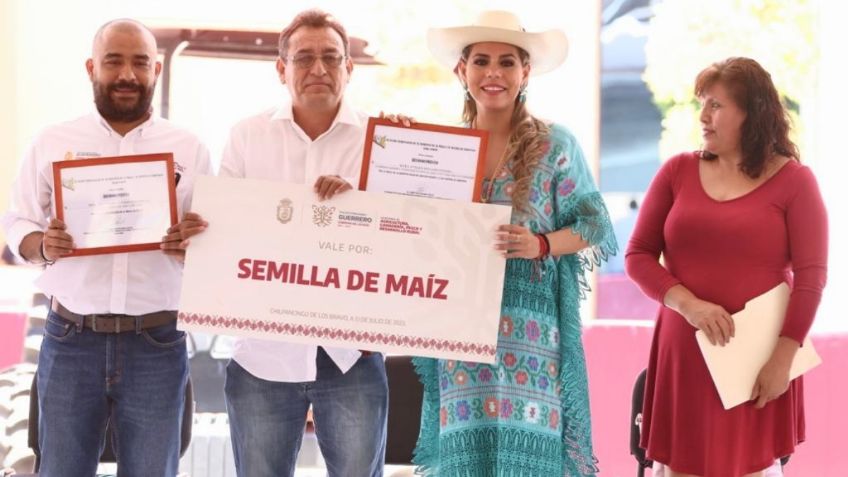 Destina Evelyn Salgado más de 43 mdp de inversión en apoyos al campo y entrega 3 mil toneladas de maíz a productores de masa y tortilla