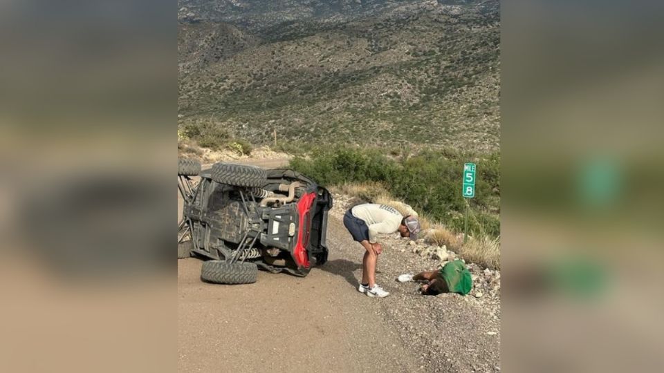 Exparticipante mexicana de Miss Universo sufre aparatoso accidente en motocicleta