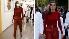 Pantalones carrot: úsalos en la oficina para verte tan elegante como la reina Letizia