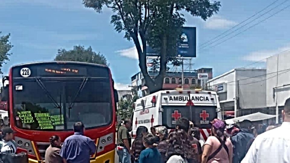 Servicios de emergencia llegaron a la zona.