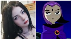 Influencer mexicana hace encantador cosplay de Raven, de los Teen Titans, y enloquece las redes