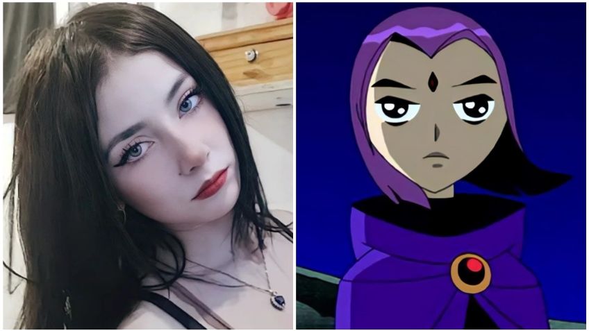 Influencer mexicana hace encantador cosplay de Raven, de los Teen Titans, y enloquece las redes