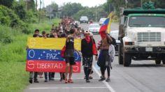 Chiapas: Venezolanos improvisan caravana con 800 migrantes con destino al centro de México