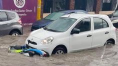 VIDEO | Intensas lluvias provocan inundaciones y carros flotando en Tultepec: casas y negocios quedan llenos de agua