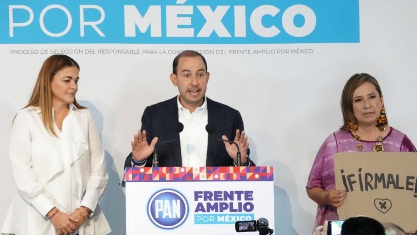 El Frente Amplio por México simplifica su plataforma