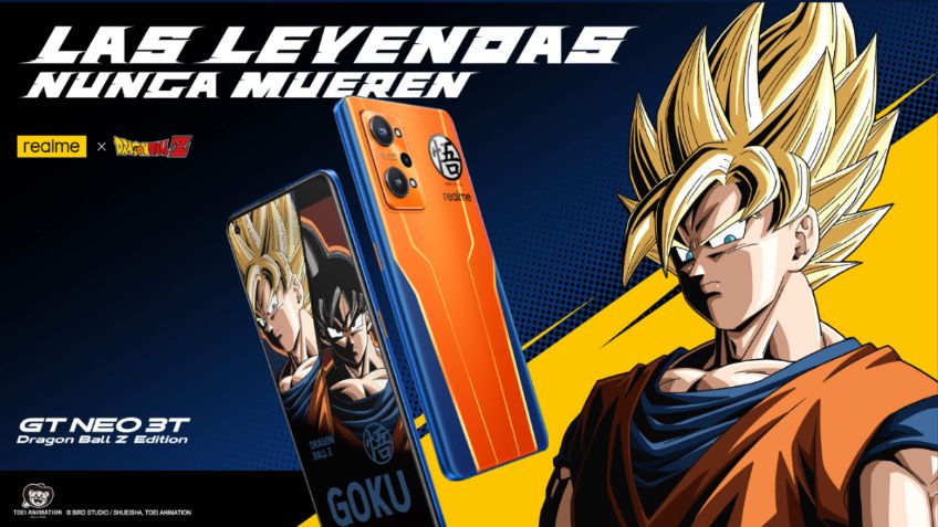 Para todos los fans de Dragon Ball Z, llega el Realme GT Neo 3T Dragon Ball Z