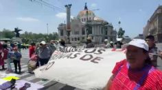 Bloqueo en Eje Central Lázaro Cárdenas: indígenas desquician el tráfico en el Centro Histórico