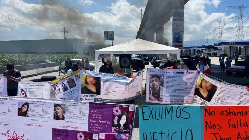 Manifestantes liberan la México-Toluca tras lograr acuerdo con la FGJEM