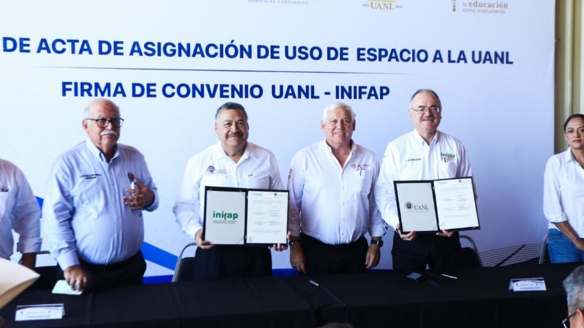 UANL firma convenio de investigación forestal y agropecuaria con INIFAP