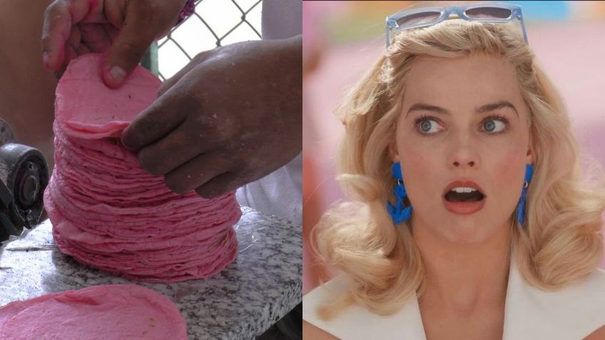 FOTOS | Acapulco se contagia de la Barbie: venden tortillas rosas en vísperas del estreno de la película