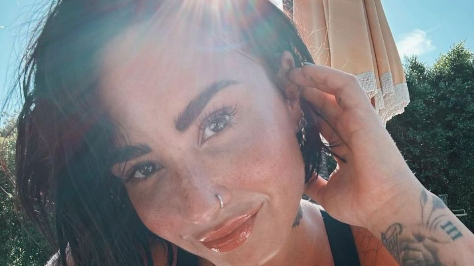 El traje de baño de Demi Lovato que es tendencia. Fuente Instagram @ddlovato