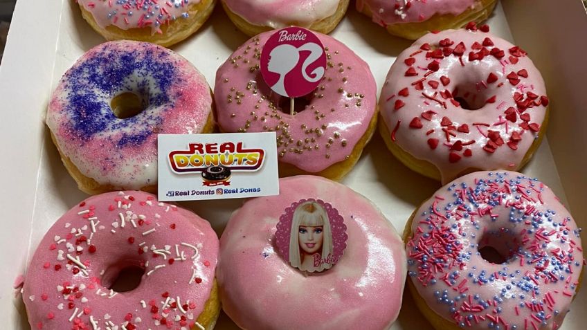 Las Barbie donas son toda una locura: una panadería se une a la fiebre rosa en Tijuana