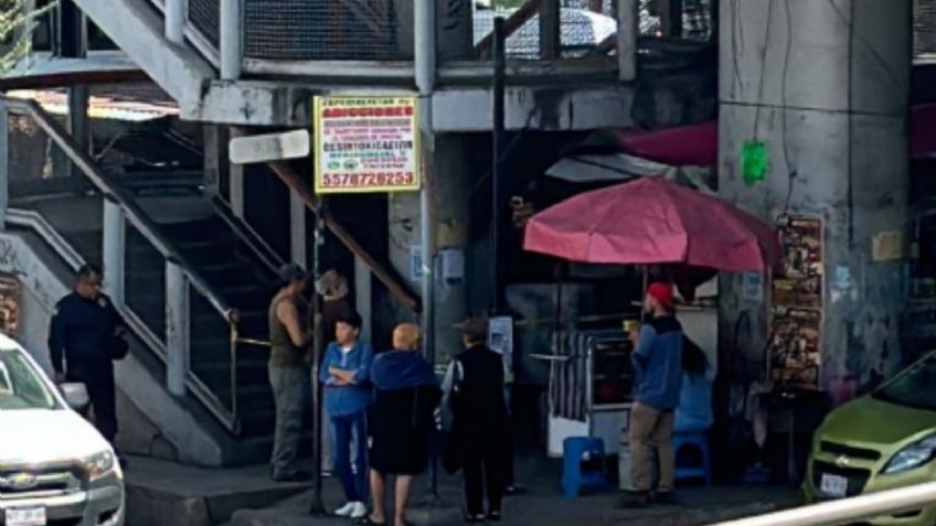 Abuelito muere en las escaleras del Metro Múzquiz tras resbalar y golpearse la cabeza