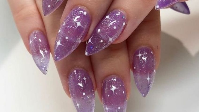 Uñas lilas, las mejores aliadas para coronarte como la más aesthetic de la temporada