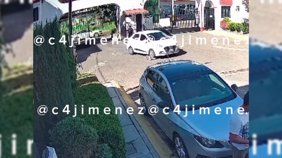 El incidente ocurrió en un fraccionamiento ubicado en Tultitlán.