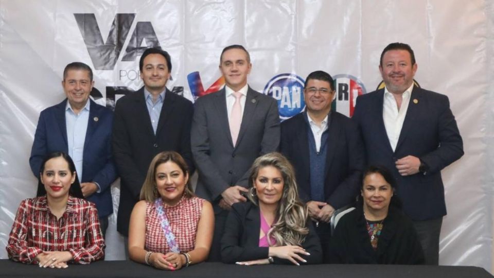 En el encuentro ratificaron la unidad de los nueve alcaldes de la Alianza Va por México