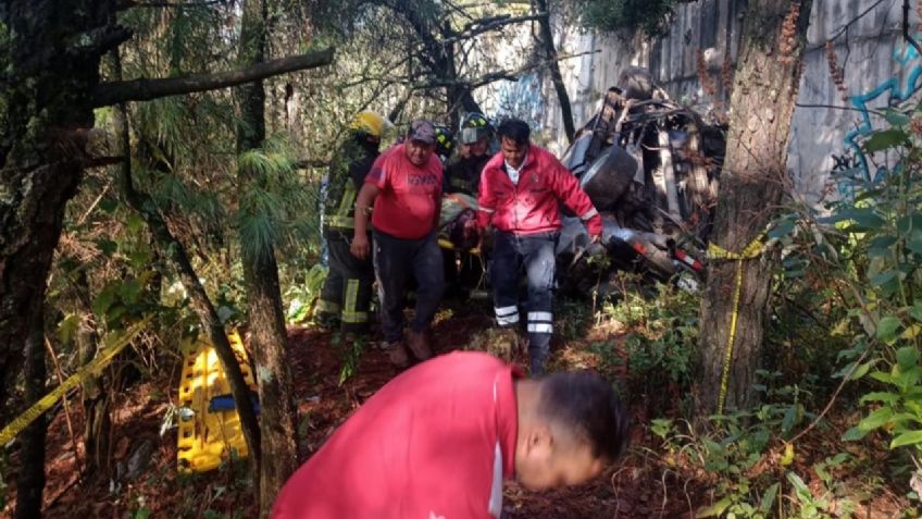 Terrible accidente en la México-Toluca: aumenta a dos el número de muertos