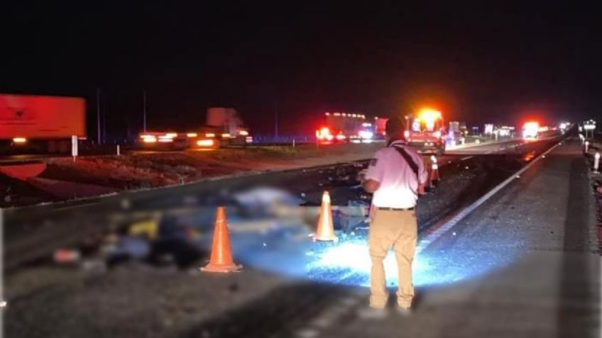 Accidente en la Matehuala-Saltillo deja 3 muertos y ocho heridos hondureños, cubanos y ecuatorianos