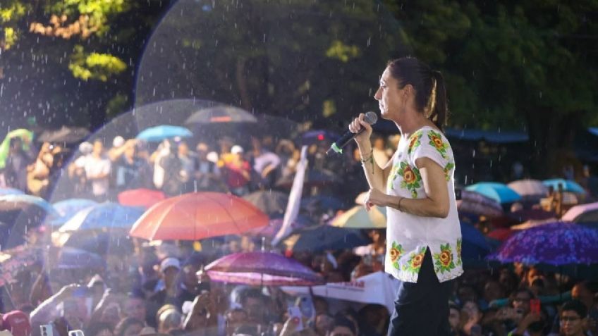 Claudia Sheinbaum visita Yucatán y hace un homenaje a Elvia Carrillo Puerto: "Cosechamos sus sueños"