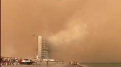 VIDEO | Impresionante tormenta de arena engulle Guaymas, Sonora