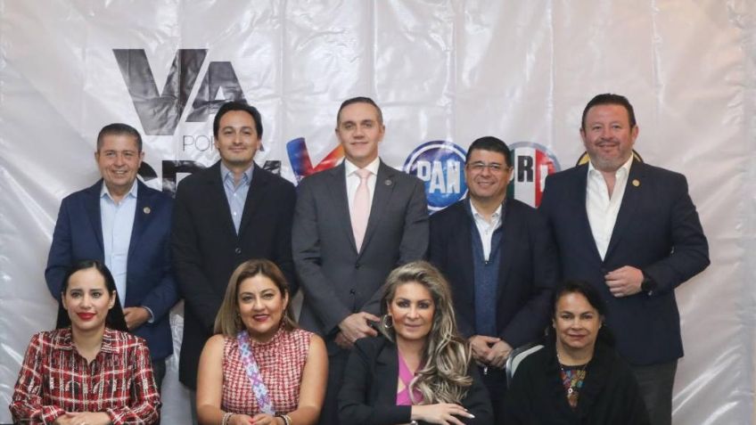 Va por México afina las reglas para buscar a su candidato para la capital, la UNACDMX acuerda unidad