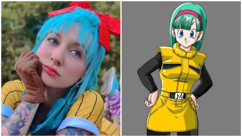 Bella influencer brasileña hace cosplay de Bulma y enloquece a sus fans