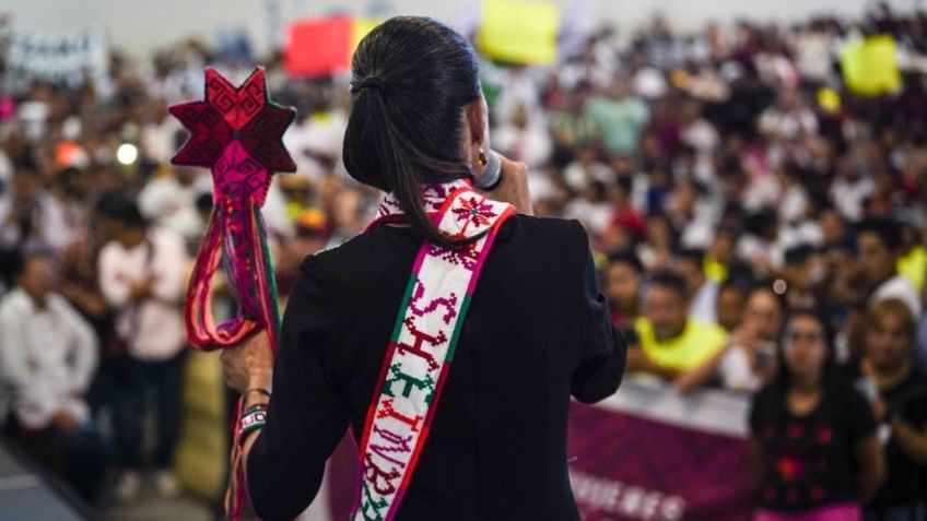 Claudia Sheinbaum ha recorrido 26 estados de México en un mes