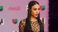 FOTOS: Danna Paola en vestido negro de red se roba todas las miradas por su figura de infarto