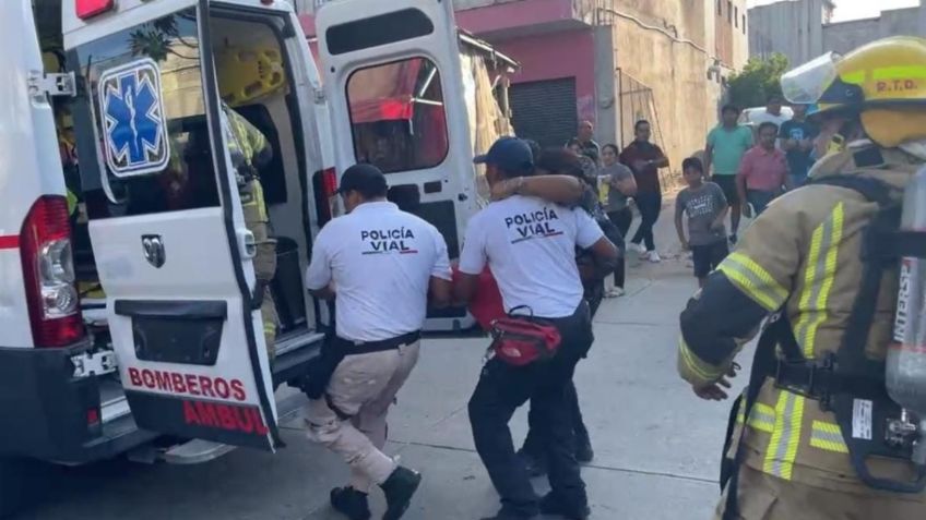 Lanzan bomba a pizzería de Oaxaca: explosión deja 4 lesionados