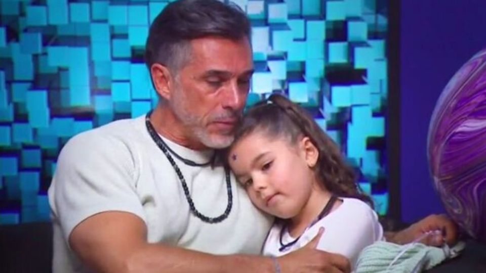 Mila visitó a su abuelo en La Casa de los Famosos