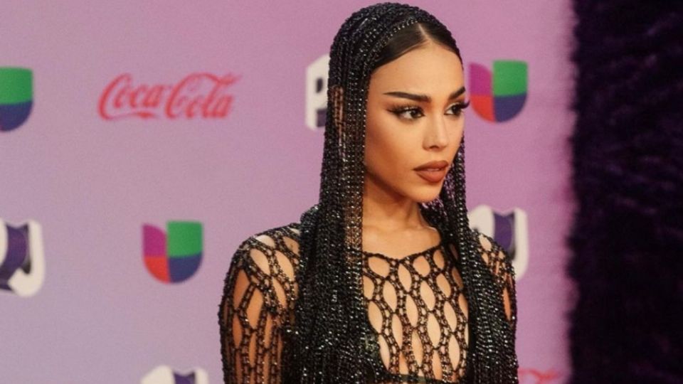 Danna Paola deslumbró a todos a su paso