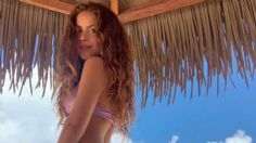 Toda una sirena, Shakira baila "Copa Vacía" en un traje de baño con flecos