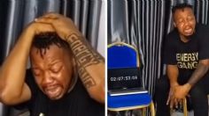 VIDEO: influencer se queda ciego al intentar romper el récord de llorar, ¡y no lo logra!