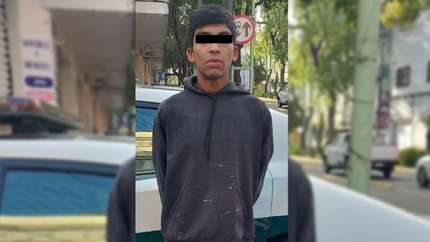 Detienen a joven que asaltó y manoseó a una abuelita en la alcaldía Cuauhtémoc