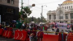 Comerciantes cierran Eje Central y Av. Cuauhtémoc, alternativas viales