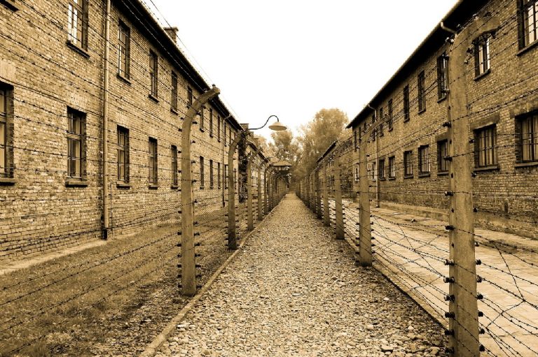 campo de concentracion en Auschwitz