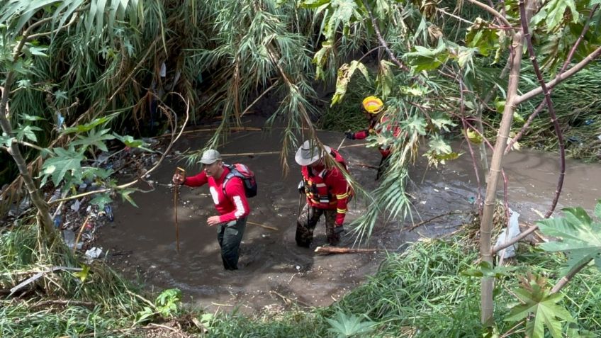 Después de 72 horas de buscarlo, localizan cuerpo de joven: fue arrastrado por la corriente