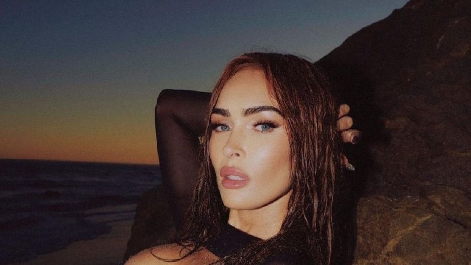 Megan Fox posando. Fuente: Instagram