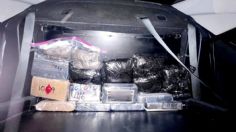 Caen dos personas con nueve kilos de cocaína