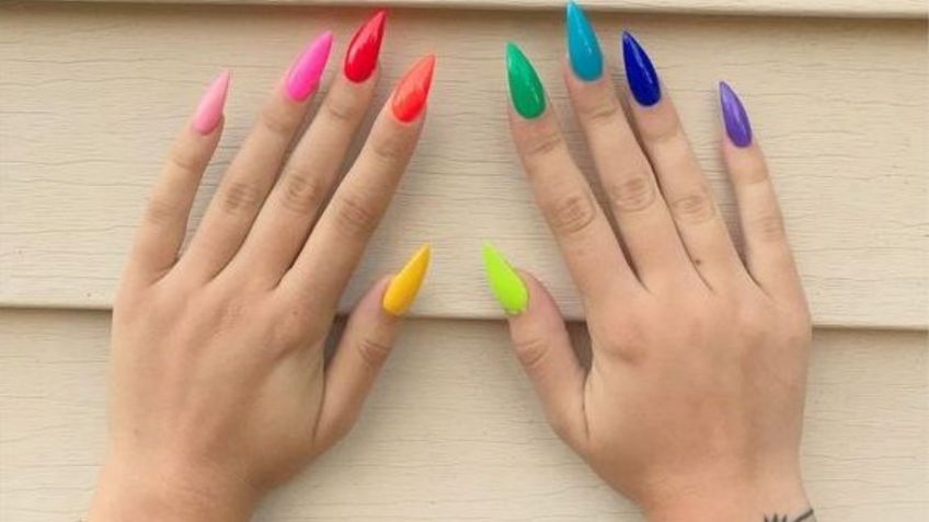 Uñas neón, las mejores aliadas para coronarte como la más aesthetic del verano