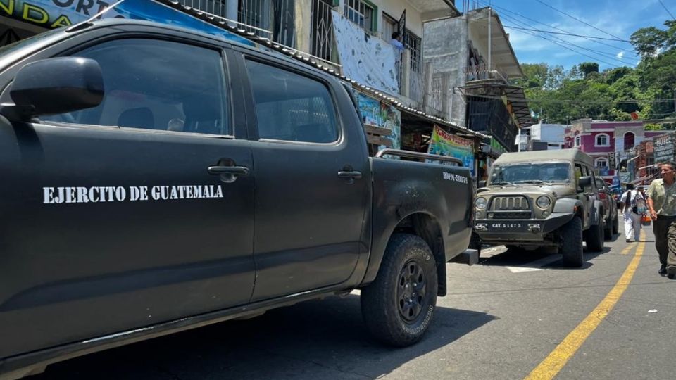 Los militares se han posicionado en las aduanas