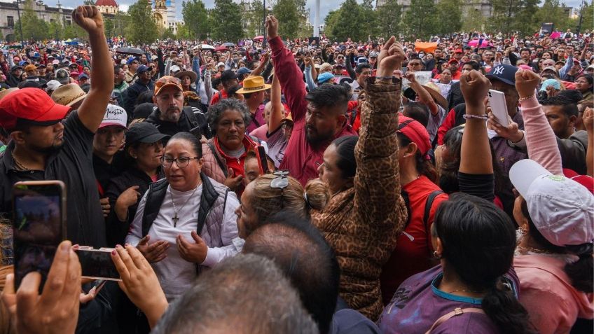 Varias marchas y bloqueos afectarán hoy 26 de julio la CDMX