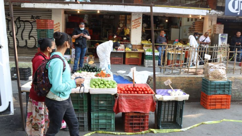 Disparan contra carnicero al interior del mercado de La Merced en CDMX