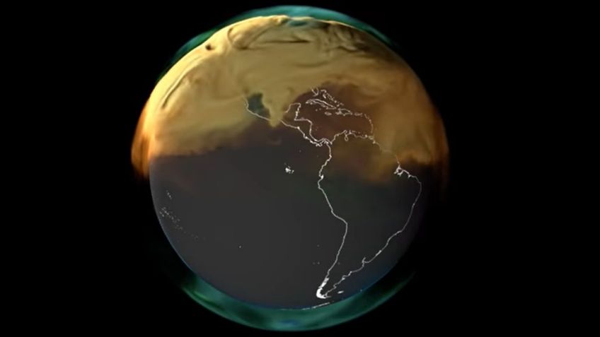 ¿Cómo luciría la Tierra si el CO2 fuera visible? NASA revela aterrador video