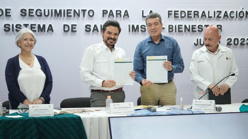 IMSS y gobierno de Chiapas evalúan avances de la federalización de los servicios de salud al IMSS Bienestar